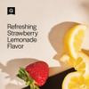 Gainful Hydration + Caffeine Powder Packets with Key Electrolytes Magnesium & Sodium + L Theanine, Low Sugar Drink Mix, Strawberry Lemonade, 21 Sticks view 3