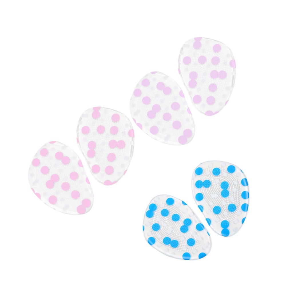 FOMIYES 3pair Front Palm Shot Gel Insoles High Heel Pads Inserts Self-Adhesive Arch Support for Shoes Comfortable Forefoot Cushion