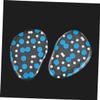 FOMIYES 3pair Front Palm Shot Gel Insoles High Heel Pads Inserts Self-Adhesive Arch Support for Shoes Comfortable Forefoot Cushion view 4