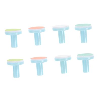 Healeved 8pcs Electric Nail Drill Replacement Grinding with Base Compatible Nail File for Newborns Ergonomic Design and Easy to Install
