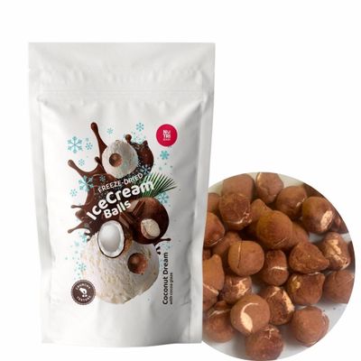 Coconut Dream Freeze Dried Ice Cream  Crunchy, Premium Coconut Flavour Snack  Innovative Sweet Treat, Perfect for On-the-Go, Freeze Dried Candy (45g pack)