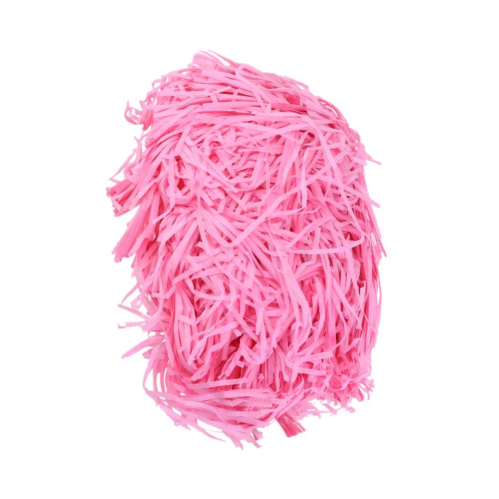 FRCOLOR 1pack Shredded Paper Filler for Boxes and Party Supplies Pink Crinkle Paper Cushion for Weddings Birthdays and Special Occasions Packing Material for Treat Boxes