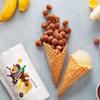 Banana Sunshine Freeze Dried Ice Cream  Crunchy, Premium Banana Flavour Snack  Innovative Sweet Treat, Perfect for On-the-Go, Freeze Dried Candy (45g pack) view 2