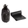 100 Count 55-60 Gallon 1.2 Mil 38" x 58" Low Density Medium-Duty Industrial Trash Bags Black Garbage Bags view 1