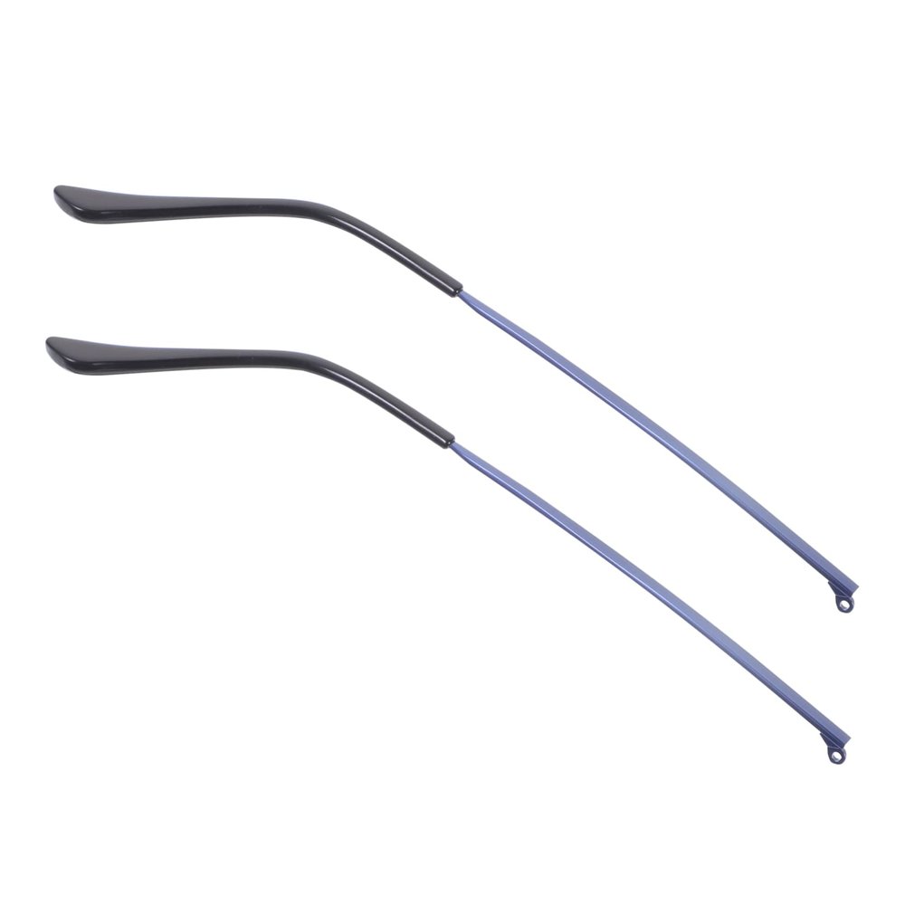 NineLife Basics 1 Pair Spectacle Legs Metal Glasses Replacement Temple for Eyewear Eyeglasses Sunglasses End Tips Eyeglass Replacement Arms Glasses Ear Cushion Hinge Glasses Frame Plastic Miss, 14X3CM, Blue