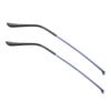 NineLife Basics 1 Pair Spectacle Legs Metal Glasses Replacement Temple for Eyewear Eyeglasses Sunglasses End Tips Eyeglass Replacement Arms Glasses Ear Cushion Hinge Glasses Frame Plastic Miss, 14X3CM, Blue view 1