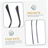 NineLife Basics 1 Pair Spectacle Legs Metal Glasses Replacement Temple for Eyewear Eyeglasses Sunglasses End Tips Eyeglass Replacement Arms Glasses Ear Cushion Hinge Glasses Frame Plastic Miss, 14X3CM, Blue view 3