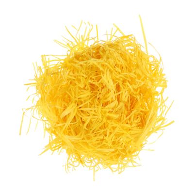 KOMBIUDA 5packs Shredded Paper for Box Filling Supplies Yellow for Birthday Wedding and Holiday Treat Boxes