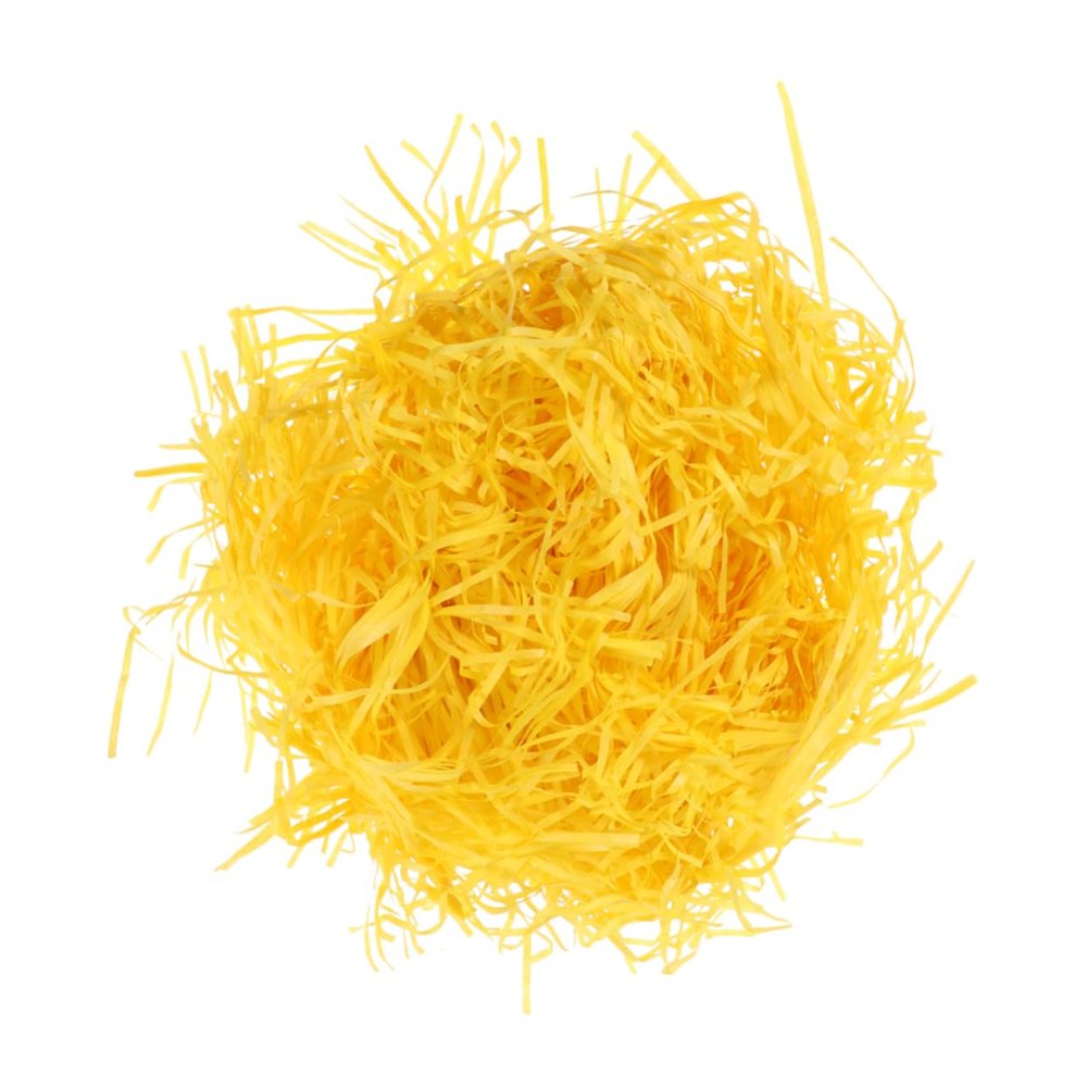 KOMBIUDA 5packs Shredded Paper for Box Filling Supplies Yellow for Birthday Wedding and Holiday Treat Boxes