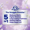 Snuggle Fabric Softener Dryer Sheets, Lavender Breeze Soothing Comfort, 230 Ct, Long-Lasting Fresh & Clean Scent, Softens Fabric, Reduces Static, Fights Wrinkles, Helps Repel Lint & Pet Hair, HE Safe view 4