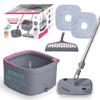 True & Tidy Square Spin Mop & Bucket System w/Extra Squeegee Head view 1