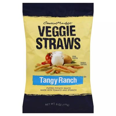 NineLife Basics Central Market Tangy Ranch Veggie Straws 6 oz 2 bags