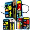 Kihanyoh Dementia Activities for Seniors,Fidget Blanket for Adults with Dementia,Dementia Products for Elderly,Therapist Tools for Altzheimers Patient Autistic ADHD (Blue) view 1