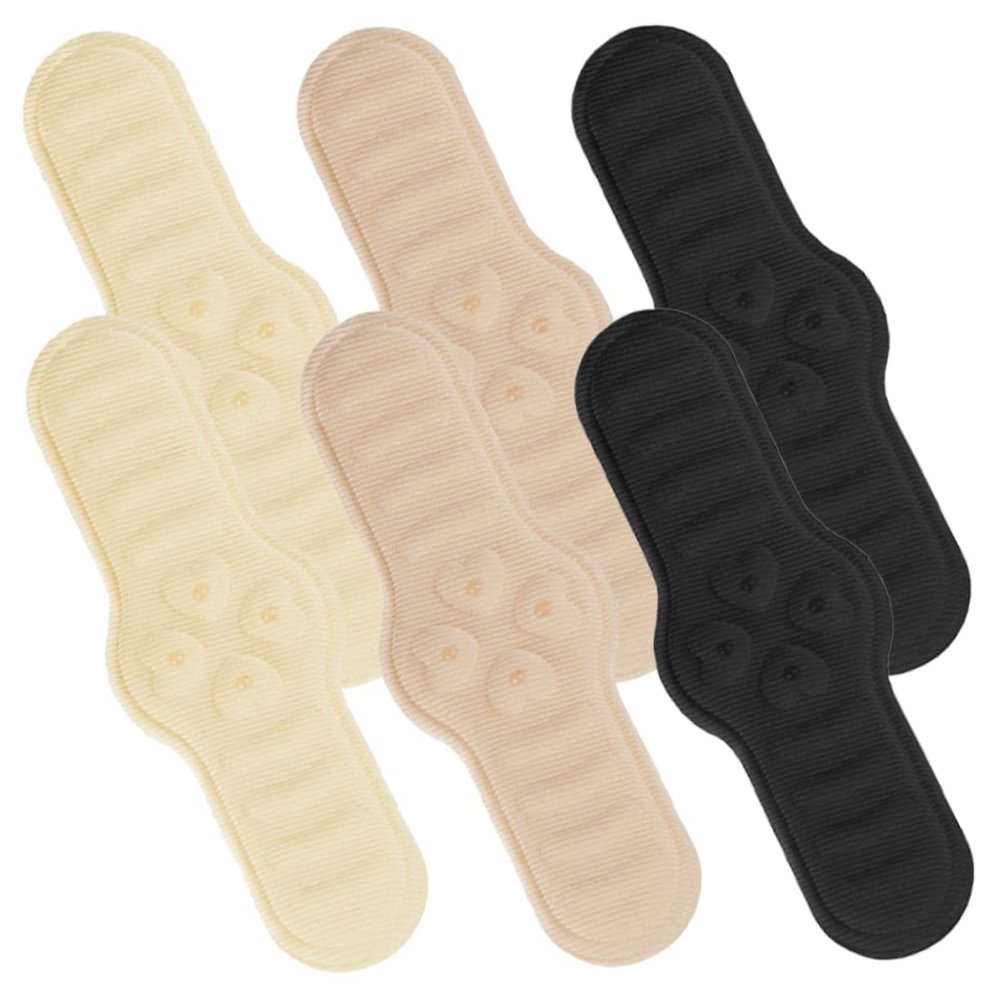 FOMIYES 3pairs Heel Grips Pads Self-Adhesive Heel Pads Cushion Inserts for Women Slip Foot Scraper Blister Prevention Comfortable Protectors