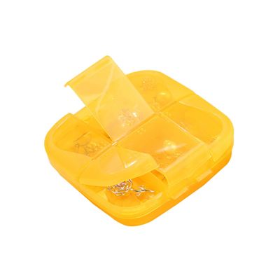 FOMIYES Compartment Vitamin Pill Box Organizer Dispenser Travel Case for Home Office Seniors