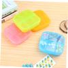 FOMIYES Compartment Vitamin Pill Box Organizer Dispenser Travel Case for Home Office Seniors view 2