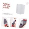 FRCOLOR High-Heels Non-Skid Pads PVC Adhesive Shoe Sole Stickers for Friction Protection Easy to Install Wear-Resistant Suitable for Various Footwear view 3