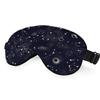 NOHSHE Galaxy Constellation Sleep Mask Eye Mask Space Black Blue Sky Star Galaxy Black Sleep Mask Light Blocking Adjustable Smooth Soft Eye Masks for Women Deep Rest Travel view 1