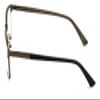 V.W.E. Men Premium Optical Frame Wide Large Head Reading Glasses Rectangular Metal - Clear Lens Reader DRM02 (Gunmetal, 2.75, x) view 4