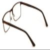 V.W.E. Men Premium Optical Frame Wide Large Head Reading Glasses Rectangular Metal - Clear Lens Reader DRM02 (Bronze, 2.75, x) view 4