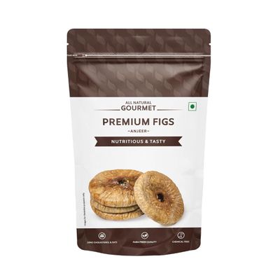 Anjeer Dry Fruit Anjeer, Figs Dry Fruits, Dried Anjeer, Rich Source of Vitamins Dietary Fiber (Pack of 1) -200 gm
