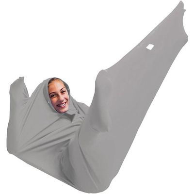 KANGXYSQ Sensory Sox Body Socks for Adults Sensory Sack Large 56''HX28''W, Good for Height:55"-63"(Gray,Small/S)
