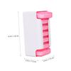 KOMBIUDA Portable Medicine Storage Case Pill Organizer with Compartments for Daily Use and Travel Pink Color for Easy Medication Management view 2