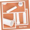 FRCOLOR 20pcs Refillable Essential Oil Tubes for Convenient Sinus Relief Portable Design for Adults White Blank Plastic Tubes for Aromatherapy and Congestion Relief view 4