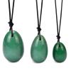 KAKAYE Yoni Egg Set Natural Jade Eggs Women Kegel Exerciser Tightening Ball Massage Yoni Wand Jade Massager(Aventurine Egg Set) view 3