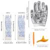 COLSA Reflexology Socks with Tools,Acupoint Socks Set,Beginner Acupoint Massage Tools Large Triangular Sparrow+acupoint Stick(2pcs Men+Gloves) view 4