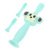 Beatifufu 360degree Toothbrush Silicone Teether for Boy Girl Soft Bristles for Gentle Cleaning Nano Silicone Design for Years Green view 1
