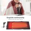 LOCADENCE 5V2A Heating Pad Gifts, Heating Pad for Back, Neck, Shoulder Pain, 3 Gear Temperature Adjustable Washable, USB Heating Pad Mat for Clothing, Vest, Underwear Heating view 2