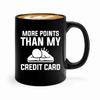 Luxe Gifting Acupuncture Coffee Mug 11oz Black -More points than - Chiropractors Physical Therapists Physician Assistants Naturopathic Physicians Massage Therapists., BHUGSLEADER8526 view 1