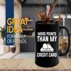 Luxe Gifting Acupuncture Coffee Mug 11oz Black -More points than - Chiropractors Physical Therapists Physician Assistants Naturopathic Physicians Massage Therapists., BHUGSLEADER8526 view 2