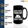 Luxe Gifting Acupuncture Coffee Mug 11oz Black -More points than - Chiropractors Physical Therapists Physician Assistants Naturopathic Physicians Massage Therapists., BHUGSLEADER8526 view 4
