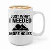 Luxe Gifting Acupuncture Coffee Mug 15oz White -Just what I needed - Chiropractors Physical Therapists Physician Assistants Naturopathic Physicians Massage Therapists. view 1