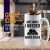 Luxe Gifting Acupuncture Coffee Mug 15oz White -Just what I needed - Chiropractors Physical Therapists Physician Assistants Naturopathic Physicians Massage Therapists. view 2