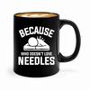 Luxe Gifting Acupuncture Coffee Mug 11oz Black -Because who doesnt - Chiropractors Physical Therapists Physician Assistants Naturopathic Physicians Massage Therapists., BHUGSLEADER8526 view 1