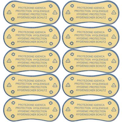 TEHAUX Adhesive Protective Sticker for Swimwear Hygienic Swim Trunk Liner Transparent Lightweight Decal 4.33X1.88 Inch for Pool Beach Use