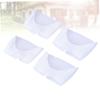 Sebs Toe Shoe Cover with Hole, 2 Pair Open Toe White Forefoot Cushions view 2