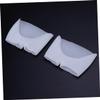 Sebs Toe Shoe Cover with Hole, 2 Pair Open Toe White Forefoot Cushions view 4