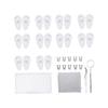 FOMIYES 1set Silicone Eyewear Nose Pads Set Screwdriver Tool for Repair Comfortable and Simple Installation for Eyeglasses view 1