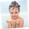 BESTonZON 1set Brush and Comb Newborns Gentle Hair Care Kit Brush and Comb for Bathing and Scalp Massage Hair Grooming Set view 3