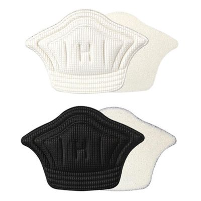 FOMIYES 2pairs Invisible Back Heel Pads of Wear Foot Stickers for Comfortable Fit Heels and Shoes Helps Prevent Slipping and Blisters for Dancing and Running