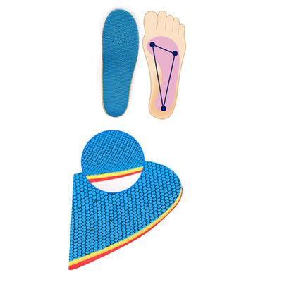 FOMIYES Orthopedic Shoe Insoles Insoles O Type Leg Corrector Orthotic Inserts Heel Inserts Shoe Insoles Shoe Insert Flat Foot Arch Support Arch of Foot Child Bowlegged, Medium, Blue, 2227CO2376P