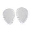 FRCOLOR 5pairs Silicone Half Insoles Transparent Forefoot Cushions of Metatarsal Pads for Men and Women Durable Gel Pads for Pain Relief and Comfort view 1