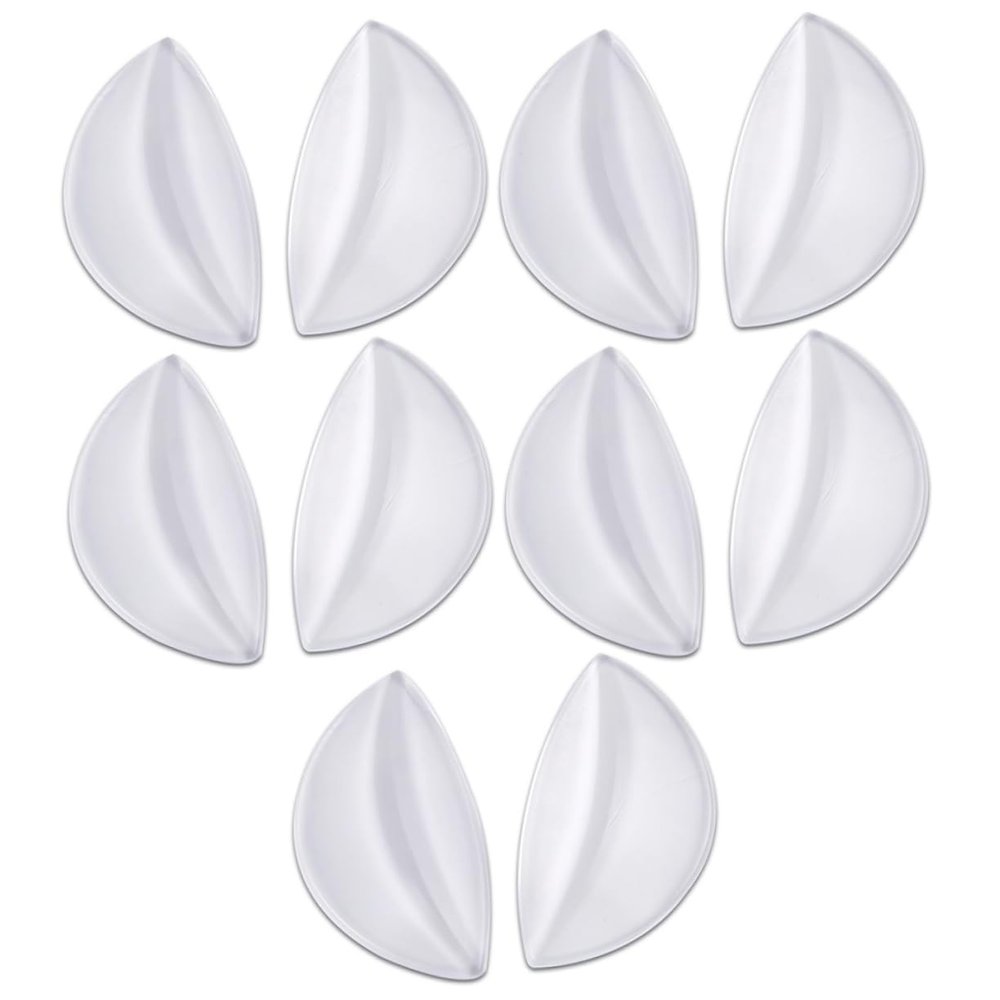 FOMIYES 10pairs Gel Arch Support Insoles for Flat Feet Anti-Slip Cushion Pads for Men and Women Pain Relief for High Heels Comfortable Foot Care