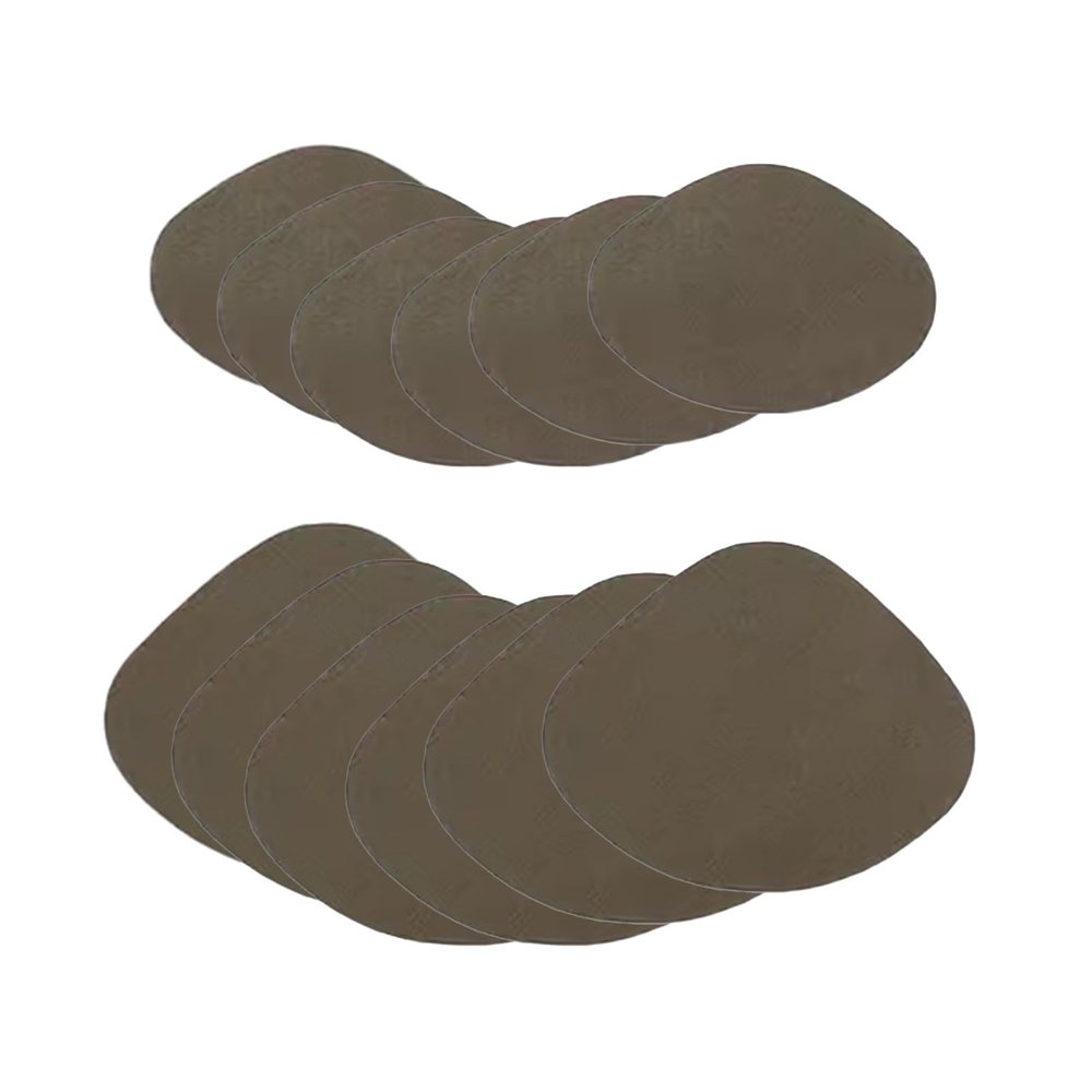 Shoe Heel Repair Shoe Heel Repair Patch,2/4/6Pair Self-Adhesive Heel Hole Patch for Back of Sports Shoes, Leather Shoes and High Heels (Color : Brown, Size : 6pair)