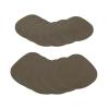Shoe Heel Repair Shoe Heel Repair Patch,2/4/6Pair Self-Adhesive Heel Hole Patch for Back of Sports Shoes, Leather Shoes and High Heels (Color : Brown, Size : 6pair) view 1