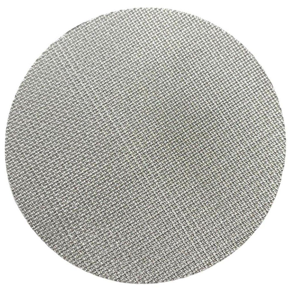 YWJLQH Premium Stainless Steel Coffee Filter Plate for Espresso Machines - 55mm; Sleek Design